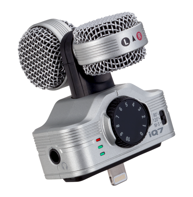 Zoom iQ7 MS Stereo Microphone