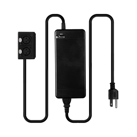 Indipro 15V AC Power Supply to Dual 3-Pin Female XLR Outputs (20A, 10')