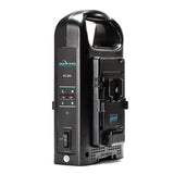 Indipro 2x Kratos 99Wh V-Mount Li-Ion Batteries and Dual V-Mount Battery Charger Kit
