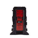 Indipro 2x Micro-Series 26V 265Wh V-Mount Li-Ion Batteries and 26V V-Mount Quad Charger Kit