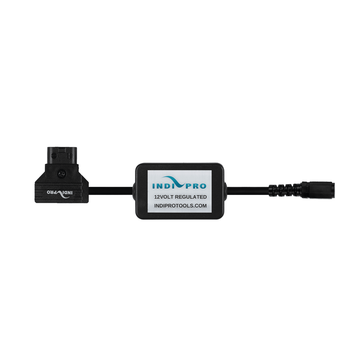 Indipro D-Tap Power Cable to 2.5mm Female Output (6", 12V Regulated)