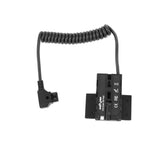 Indipro D-Tap Power Cable to Dual-Sided NP-F550 Dummy Battery w/ Type C Output