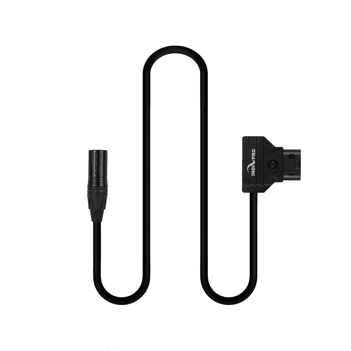 Indipro D-Tap Power Cable to Male 4-Pin XLR Connector (20", Non-Regulated)