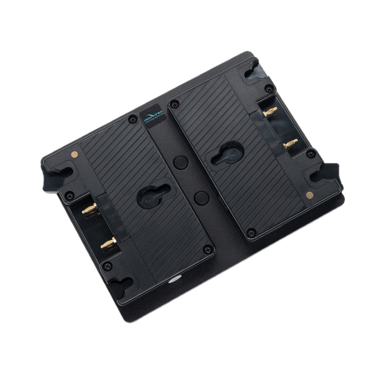 Indipro Dual Gold Mount Adapter Plates to Gold Mount Lock Plate (Hot Swappable)