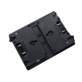 Indipro Dual Gold Mount Adapter Plates to Gold Mount Lock Plate (Hot Swappable)