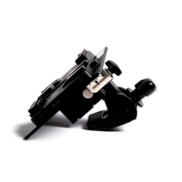 Indipro Dual V-Mount Battery Plate with 4-Pin XLR Output & Locking Clamp