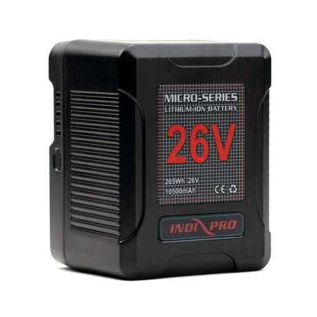 Indipro Micro Series 26V 265Wh V-Mount Lithium-Ion Battery