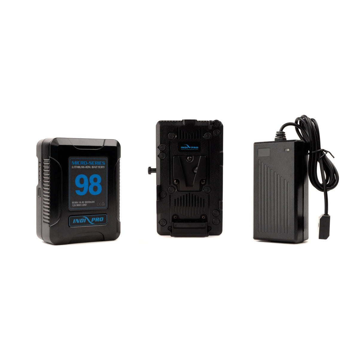 Indipro Micro-Series 98Wh V-Mount Li-Ion Battery Blackmagic URSA Kit