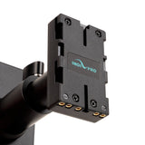 Indipro V-Mount Battery to BP-U Series Battery Adapter Plate w/ Multiple Outputs