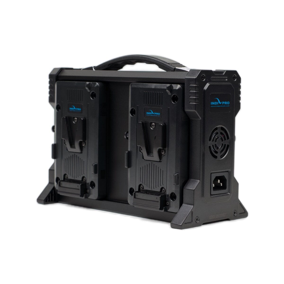 Indipro 4x Compact 95Wh V-Mount Li-Ion Batteries and Quad V-Mount Battery Charger Kit