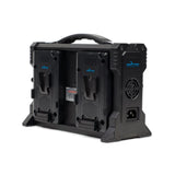 Indipro V-Mount Quad 26V Battery Charger with XLR Output