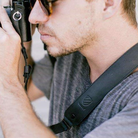 Langly Co Leather Camera Strap