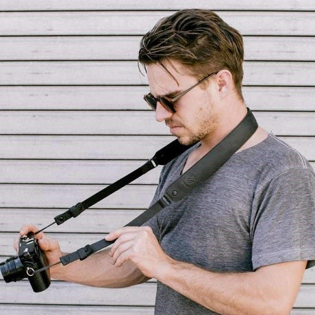 Langly Co Leather Camera Strap
