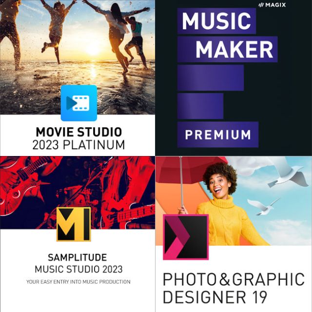Magix Content Creator Bundle (10 LiCEnse Pack) Esd
