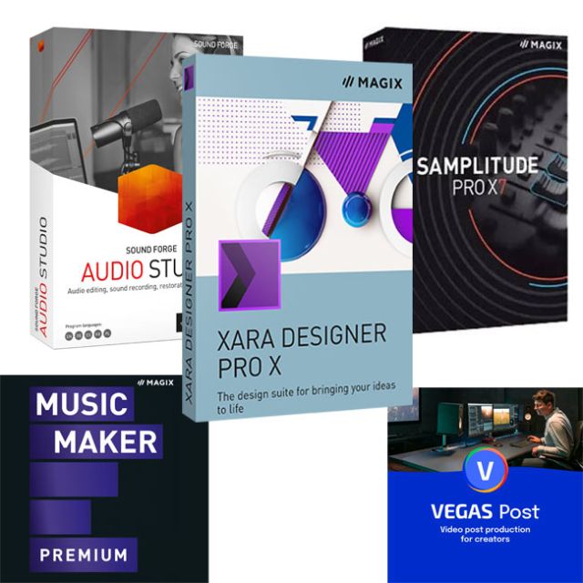 Magix Content Creator Pro Bundle (10 LiCEnse Pack) Esd