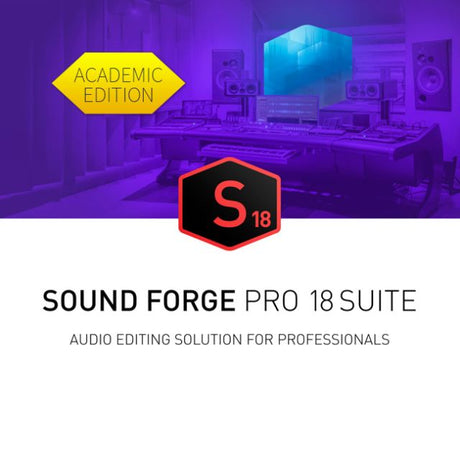 MAGIX SOUND FORGE Pro 18 Suite (Academic) ESD