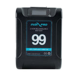 Alpha Series 99Wh Li-Ion V-Mount Battery (Black Color) and D-Tap Pro Charger (2.5A) Kit