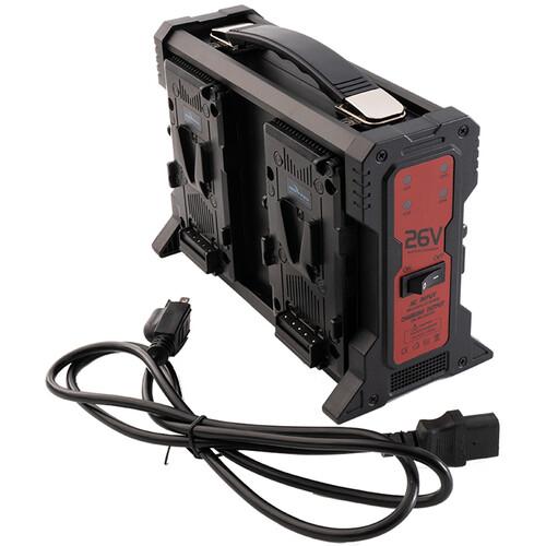 Indipro Micro-Series 26V 260Wh Lithium-Ion Battery and 26V Charger Kit (V-Mount)