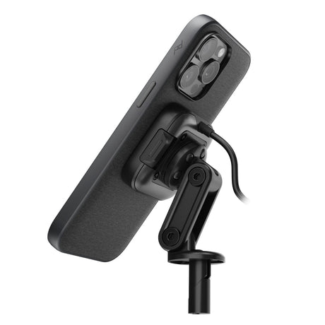 Motorcycle Stem Mount | Charging Qi2