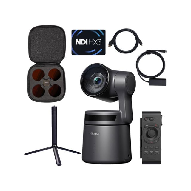 OBSBOT Tail Air PowerUp Combo with Extendable Tripod