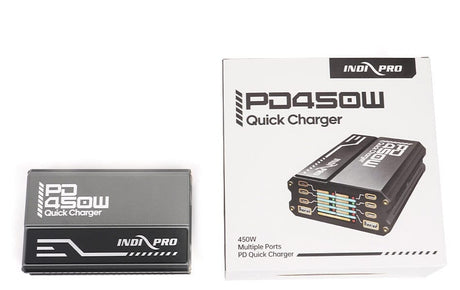 (Open Box) Indipro PD450Wh Intelligent Fast Charging Box w/ Type C/A USB Outputs