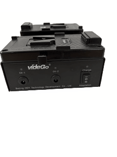 Indipro Tools (Open Box) VIDEGO Dual V-Mount lithium-ion charger