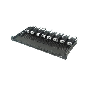 OptoLink 19" 1RU Power Supply Frame for Optical Modules
