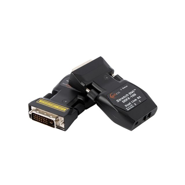 Opticis 2 Fiber Detachable Dual Link DVI Extender