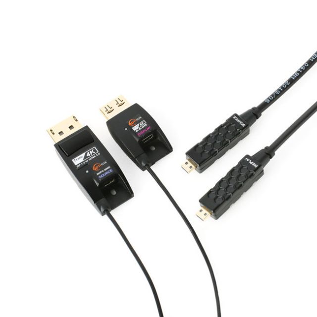 OptoLink 20M DisplayPort 1.2 to HDMI 2.0 Converting Detachable 
Active Optical Cable