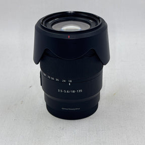 Used Sony E 18-135mm f/3.5-5.6 OSS Lens