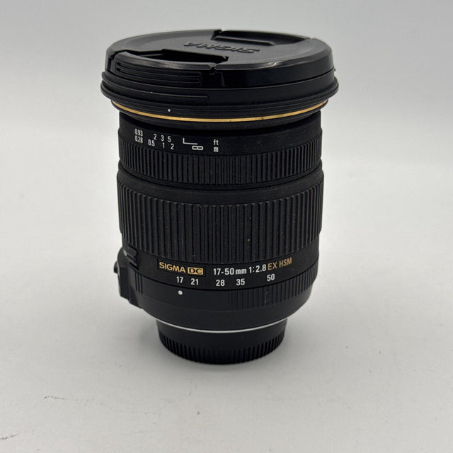 Used Sigma DC 17-50mm f/2.8 EX HSM Nikon f Mount Lens