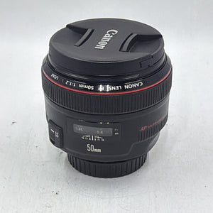 Used Canon EF 50mm f/1.2 L USM Lens
