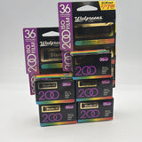 Used Walgreens Studio 35 200 ISO 35mm Color Print Film (5 pack)