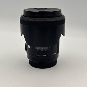 Used Sigma 50mm f/1.4 DG Art canon ef Lens