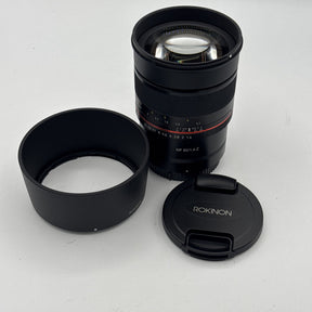 Used Rokinon MF 85mm f/1.4 Z Lens