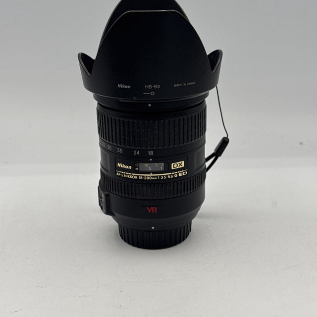 Used Nikon AF-S Nikkor 18-200mm f/3.5-5.6G ED DX VR Lens