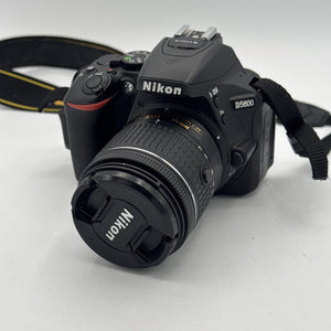 Used Nikon D5600 with 18-55mm f/3.5-5.6G Camera