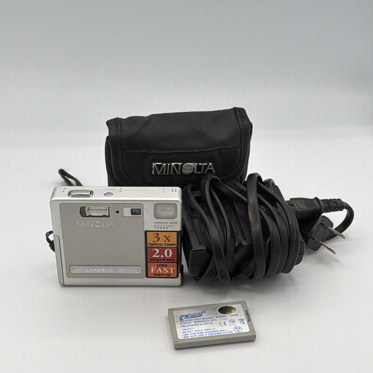 Used Minolta DiMAGE X Camera