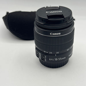 Used Canon EF-S 18-55mm f/3.5-5.6 IS II Lens