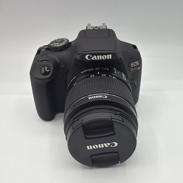 Used Canon EOS Rebel T7 kit with everything in photos Camera