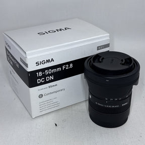 Used Sigma 18-50mm f/2.8 DC DN Contemporary Sony E-Mount Lens