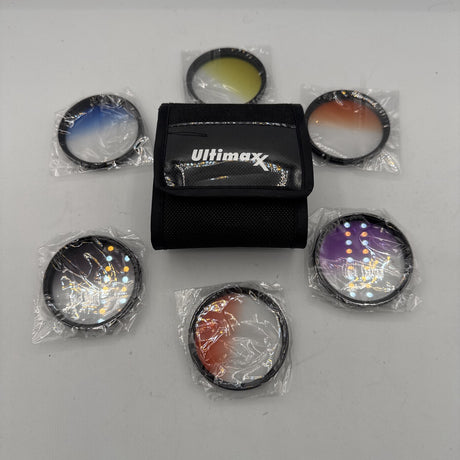 Used Ultimaxx 58mm Colored Gradient Filter Kit