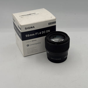 Used — Sigma 56mm F1.4 DC DN Contemporary Sony E-Mount Lens