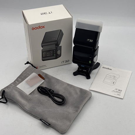 Used Godox iT32 with X5 O Olympus Trigger Flash