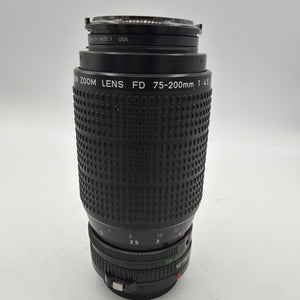Used Canon Zoom Lens FD 75-200mm f/4.5