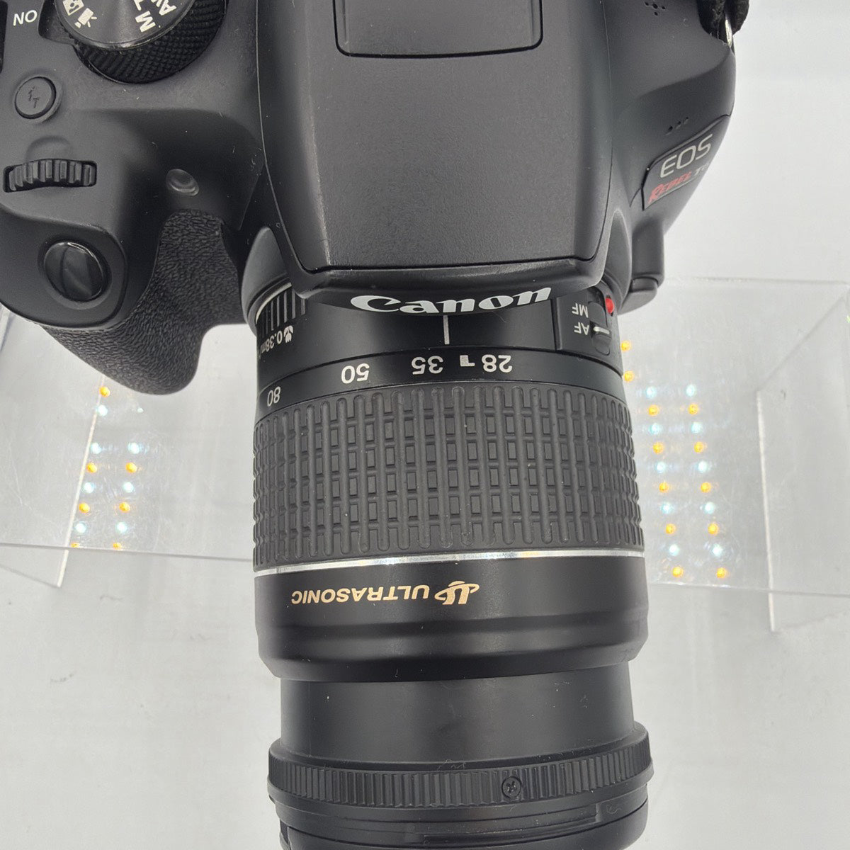 Used Canon EOS Rebel T6 with 28-80mm Camera
