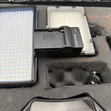 Used Polaroid LED Light Panel Kit