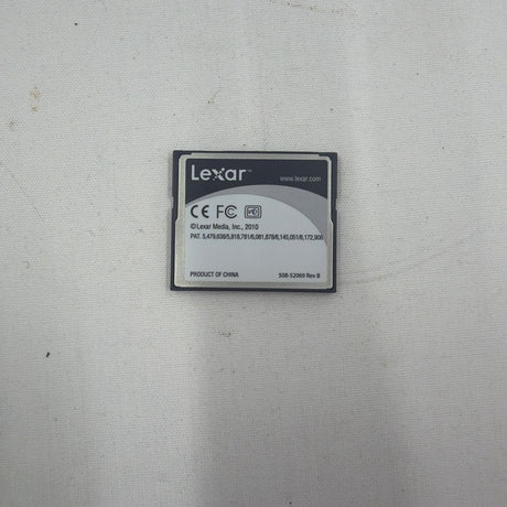 Used Lexar Platinum II 4GB CompactFlash 200x