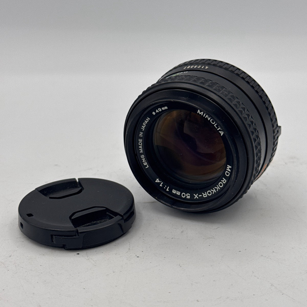 Used Minolta MD Rokkor-X 50mm f/1.4 Lens
