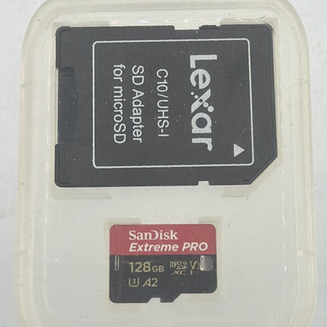 Used SanDisk Extreme Pro microSD 128GB Camera